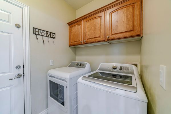 Laundry Cabinet Installation in Leander