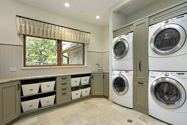 Laundry Storage Installation in Leander
